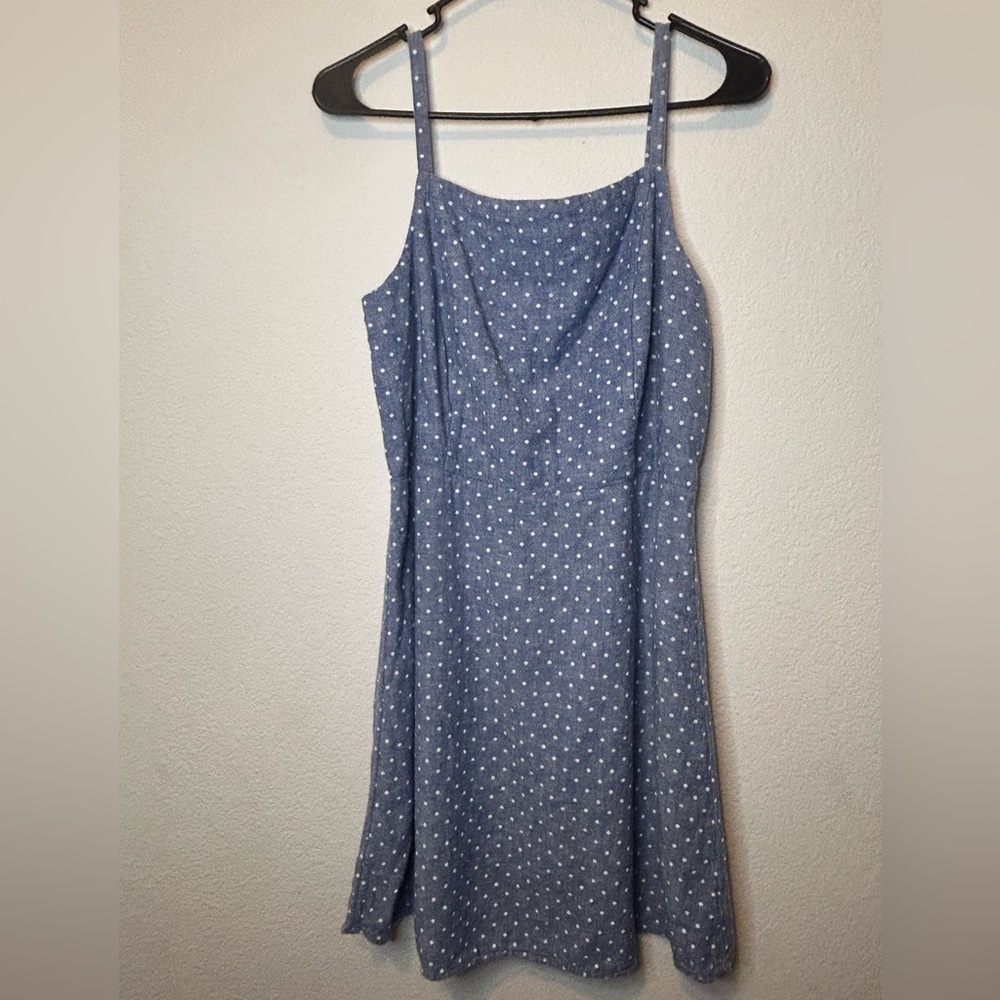 Old Navy Linen Blend Spaghetti Strap Sundress